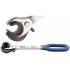 Clé à Tuyauter Cliquet Ouverte 9 mm - - Précision et Maniabilité - BGS