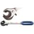 Clé à Tuyauter Cliquet Ouverte 12 mm - - Précision et Confort d Utilisation - BGS