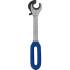 Clé à Tuyauter Cliquet Ouverte 15 mm - Précision et Confort d Utilisation - BGS