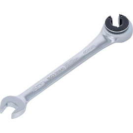 Clé Mixte 10 mm - Ouverte et Cliquet - Précision et Confort d Utilisation - Acier, Zones Difficiles - D-Work