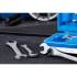 Jeu de Clés Mixtes à Cliquet 8-17 mm - 9 Pièces - Acier Résistant, Précision et Confort d Utilisation - BGS