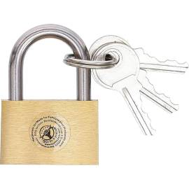Cadenas en Laiton 30 mm - Compact et Sécurisé - - BGS