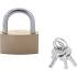 Cadenas en Laiton 40 mm - Résistant et Sécurisé, Pro - D-Work
