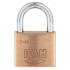 Jeu de Cadenas en Laiton 40 mm - 4 pcs, Verrouillage Simultané - Sécurité et Praticité, Pro - D-Work