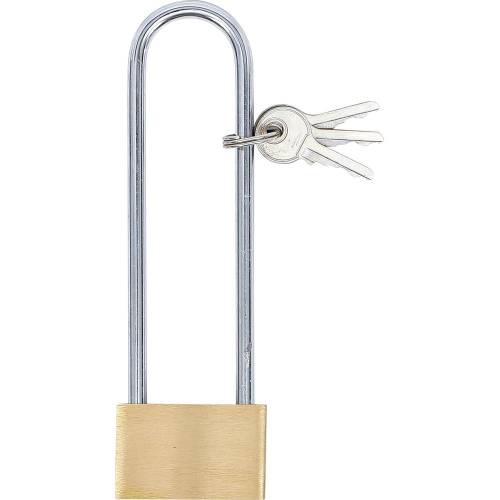 Cadenas en Laiton Arceau Extrahaut 40 mm - Résistant et Sécurisé, Pro - D-Work