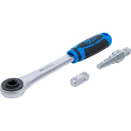 Cliquet Traversant avec Adaptateur 12,5 mm (1/2) Polyvalent et Robuste pour Usage Professionnel - D-Work