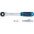 Cliquet Traversant avec Adaptateur 12,5 mm (1/2 ) Polyvalent et Robuste pour Usage Professionnel - BGS