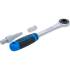 Cliquet Traversant avec Adaptateur 12,5 mm (1/2 ) Polyvalent et Robuste pour Usage Professionnel - BGS