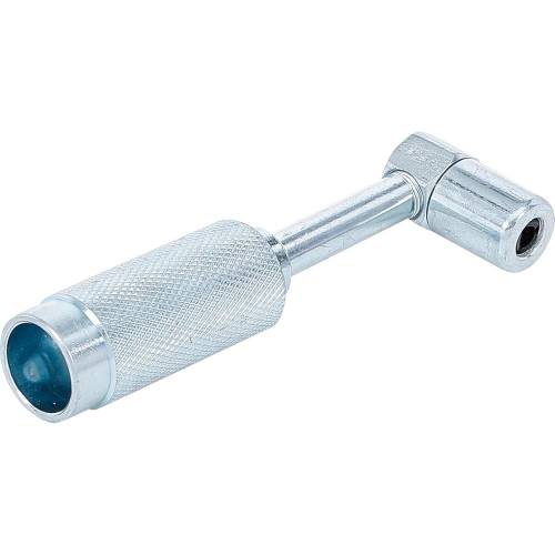 Accessoire Lubrifiant pour Presse à Graisse - Coudé 90 deg. - Précision et Maniabilité, Zones Difficiles - D-Work