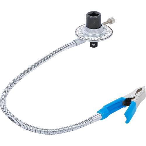 Clé de Serrage Angulaire 12,5 mm (1/2) - Bras à Agrafe - Précision et Maniabilité, Zones Difficiles - D-Work