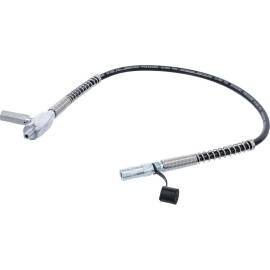 Flexible Blindé 700 mm - Pour Presse à Graisse sur Accu - Résistant et Flexible, Zones Difficiles - D-Work