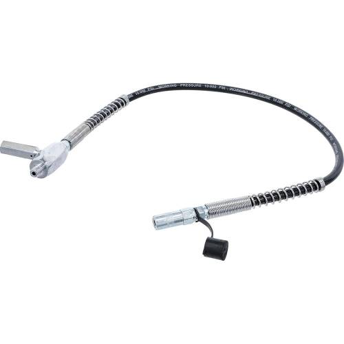 Flexible Blindé 700 mm - Pour Presse à Graisse sur Accu - Résistant et Flexible, Zones Difficiles - D-Work