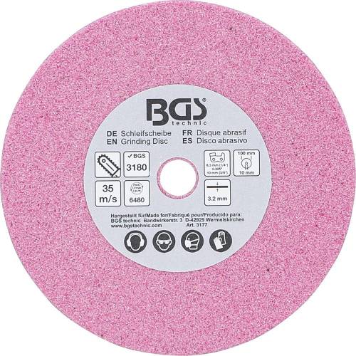 Disque Abrasif 100 x 3,2 x 10 mm Haute Performance et Précision, Pro - D-Work