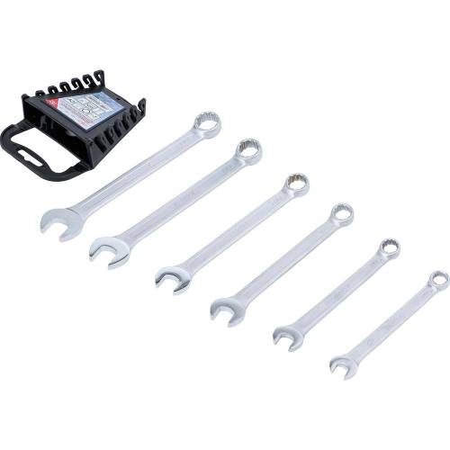 Jeu de Clés Mixtes en Pouce 3/8\ - 11/16\ 6 pcs - Acier Résistant - Précision et Durabilité - D-Work