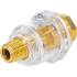 Huileur Automatique à Air Comprimé 6,3 mm (1/4 ) - Connecteur de Tuyau - Lubrification Précise et Continue - BGS