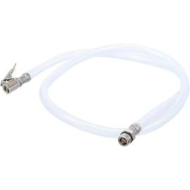Tuyau de Rechange 1 m - Pour Pistolets de Gonflage - Flexible et Résistant - BGS
