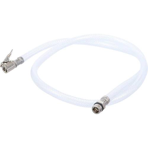 Tuyau de Rechange 1 m - Pour Pistolets de Gonflage - Flexible et Résistant - BGS