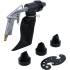 Pistolet de Sablage à Air Comprimé avec Accessoires - 27,4 x 6,7 x 27,4 cm - Polyvalent et Pratique pour Nettoyage - D-Work