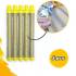 Tuyau de Rechange 1 m - Pour Pistolets de Gonflage - Flexible et Résistant - D-Work