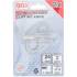 Couteau Demi-Rond 2 x 24 mm - Acier, Lot de 2 pcs - Précision et Durabilité - D-Work