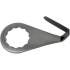 Couteau Demi-Rond 2 x 24 mm - Acier, Lot de 2 Pièces - Précision et Durabilité - BGS