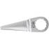 Couteau Demi-Rond 2 x 24 mm - Acier, Lot de 2 Pièces - Précision et Durabilité - BGS