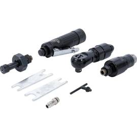 Meuleuse, Cliquet et Perceuse Pneumatique 3 en 1 - 214 x 56 x 322 mm - Polyvalente et Performante - D-Work