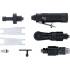 Meuleuse, Cliquet et Perceuse Pneumatique 3 en 1 - 214x56x322 mm - Polyvalente et Performante - - BGS