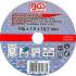 Disque à Couper Ø105 x 1,5 x 16,2 mm - - Précision et Durabilité - BGS