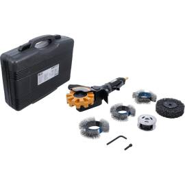 Coffret Ponçeuse/Polisseuse Pneumatique avec Accessoires - Polyvalence et Performance, Pro - D-Work