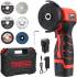 Brosse à Fil d Acier Ronde Coudée 103 x 23 x 0,7 mm - Acier, Résistante et Précise - Zones Difficiles - D-Work