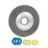 Brosse à Fil d Acier Ronde Droite Ø10,3 x 2,3 x 0,5 cm - Acier, Résistante et Précise - BGS