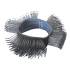 Brosse à Fil d Acier Ronde Droite Ø10,3 x 2,3 x 0,5 cm - Acier, Résistante et Précise - BGS