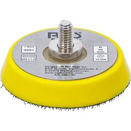 Plateau Autoagrippant Ø50 mm - Compatible Art. 3291 - Fixation Pratique et Fiable - BGS