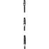 Jeu de Soufflettes 3 pcs - 110, 300, 500 mm - Polypropylène Résistant - Nettoyage Précis et Efficace - D-Work