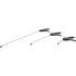 Jeu de Soufflettes 3 pcs - 110, 300, 500 mm - Polypropylène Résistant - Nettoyage Précis et Efficace - D-Work