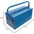 Caisse à Outils Métallique Vide 420 x 200 x 200 mm - 5 Compartiments - Solide et Pratique pour Rangement - D-Work