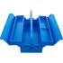 Caisse à Outils Métallique Vide 420x200x150 mm - 3 Compartiments - Robuste et Pratique - BGS