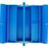 Caisse à Outils Métallique Vide 420x200x150 mm - 3 Compartiments - Robuste et Pratique - BGS