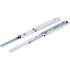 Rails de Guidage de Tiroirs pour Servante d Atelier Métallique - 2 pcs 45 x 38 x 212 mm - Acier Robuste - Glisse Fluide - D-Work