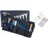 Trousse à Outils 270 pcs - Large 31,8 cm, H. 23 cm, Prof. 41,2 cm - Complète et Polyvalente, Acier - D-Work