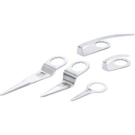 Jeu de Couteaux pour Dépose Pare-Brise 5 pcs - Précision et Sécurité, Acier, Pro - D-Work