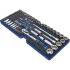 Jeu de Douilles 77 pcs - 12,5 mm (1/2) et 6,3 mm (1/4) - Acier Résistant, Pro - D-Work