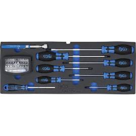 Insert 41 pcs pour Tournevis et Aimant de Levage - Jeu d Embouts Complet - Précision et Praticité - D-Work