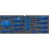 Insert pour Art. 3312 - Dimensions 19,8x4x50,3 cm - Compatible Art. 3343 - Accessoire Pratique et Durable - BGS