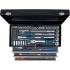 Caisse à Outils Métallique 3 Tiroirs - 147 Outils Complets - Rangement Robuste et Pratique, Pro - D-Work