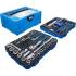 Jeu de Douilles, Marteaux, Pinces, Tournevis 77 pièces - 6,3 mm (1/4 ) et 12,5 mm (1/2 ) - Coffret Systainer - Outils Comp - BGS