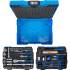 Jeu de Douilles, Marteaux, Pinces, Tournevis 77 pièces - 6,3 mm (1/4 ) et 12,5 mm (1/2 ) - Coffret Systainer - Outils Comp - BGS