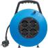 Enrouleur de Câble 10 m 3 x 1,5 mm^2 - 4 Prises, IP20, 3000 W - Sécurité et Praticité, Pro - D-Work