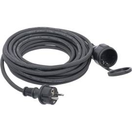 Câble de Rallonge 20 m 3 x 1,5 mm² - IP44 - Usage Extérieur et Sécurité Électrique - BGS